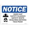 Signmission OSHA Sign, Hard Hat Glasses With Symbol, 10in X 7in Rigid Plastic, 10" W, 7" H, Landscape OS-NS-P-710-L-13255 - alternate 1
